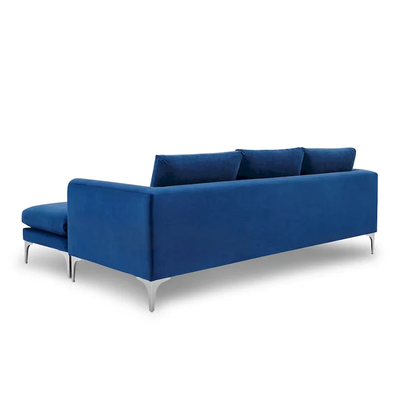 Cambridge Velvet Reversible Sectional