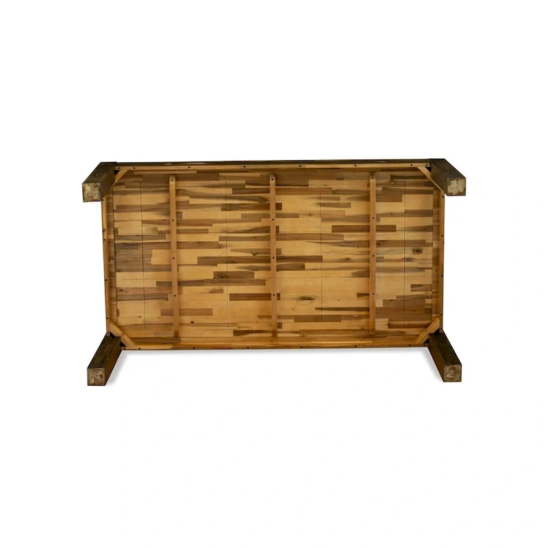 East West Furniture Dinette Set Consists of a Rectangle Dining Table and Chairs, Distressed Jacobean (Pieces Options)