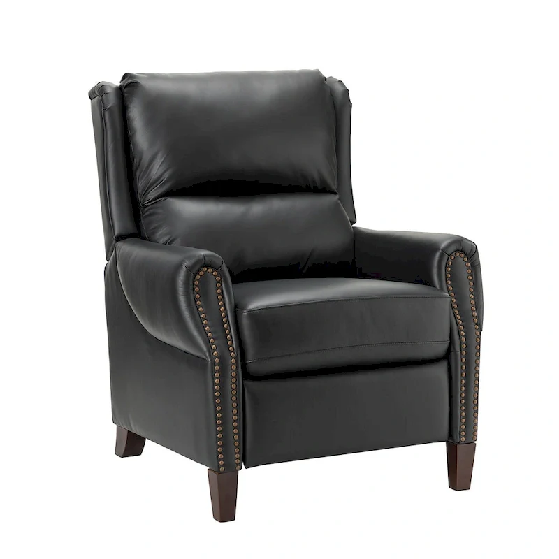 Alicia 32.68 Wide Genuine Leather Manual Recliner
