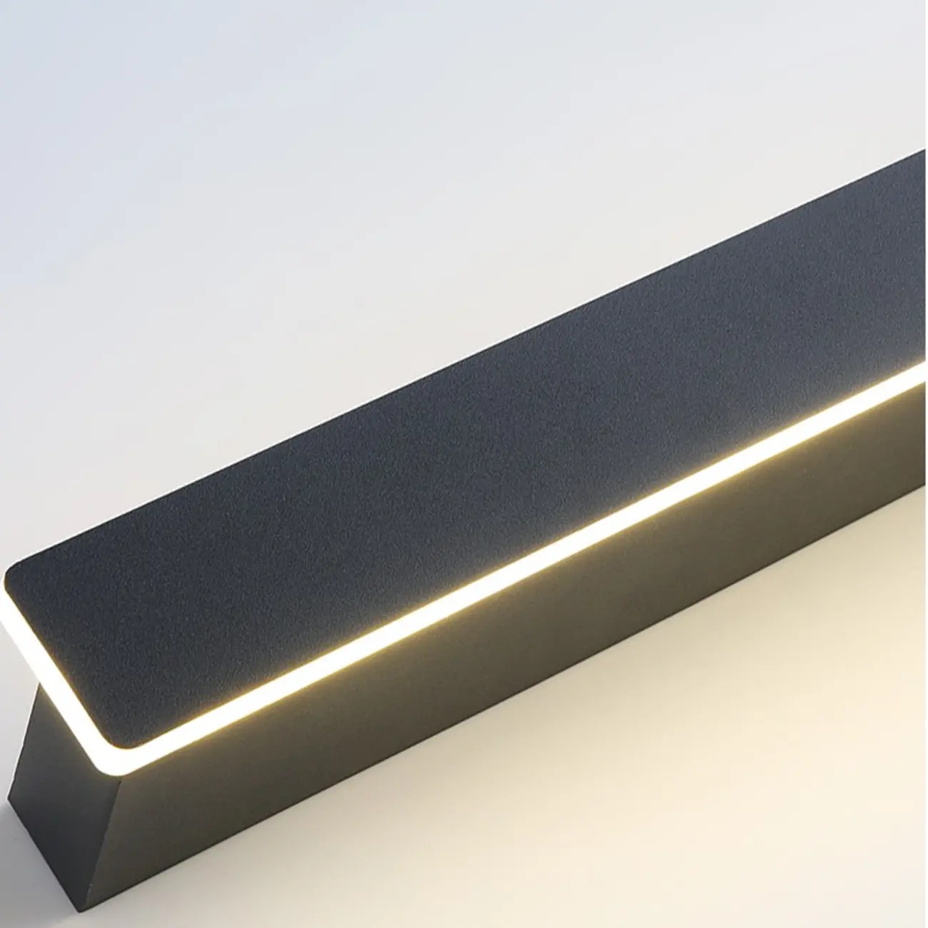 Modern up & Dowm Wall Light with Acrylic Shade Dimmable