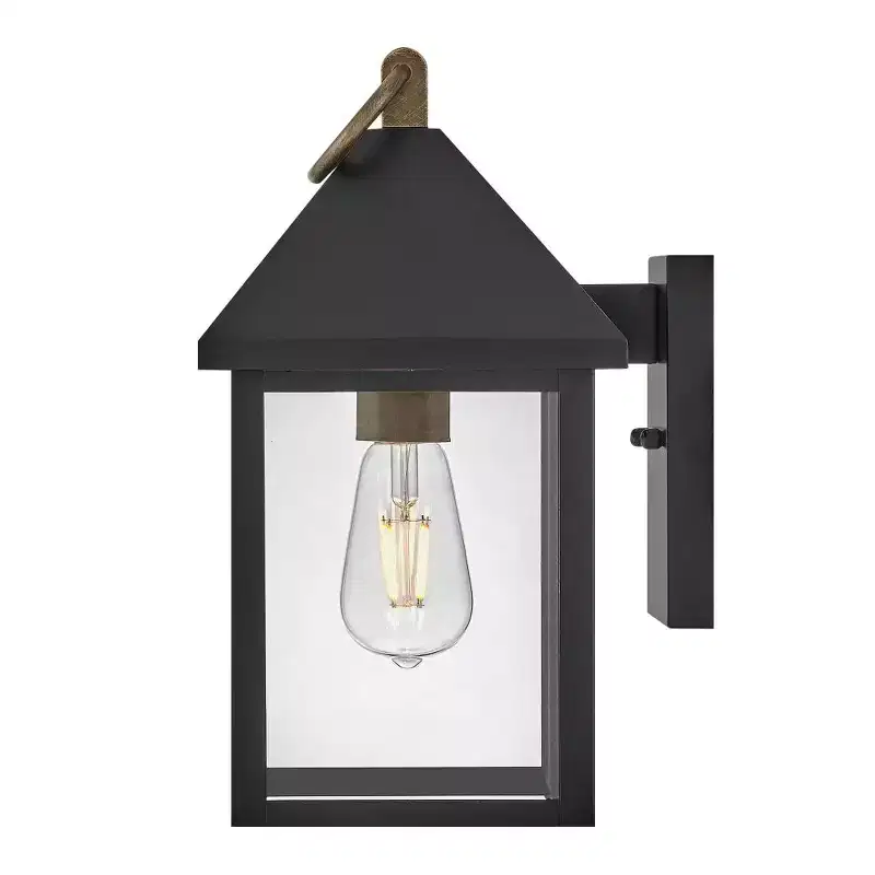 Lark Rhett 1 - Light Wall Light in Black