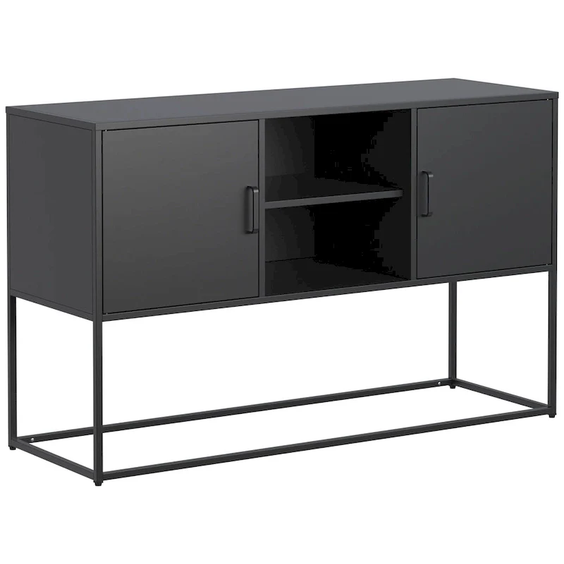 Metal Sideboard Cabinet with Adjustable feet