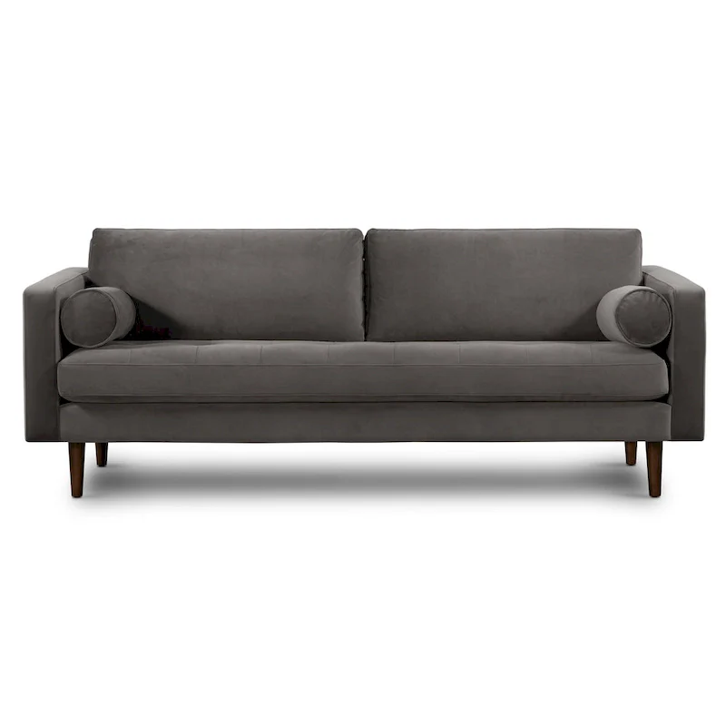 Poly & Bark Napa 72 Velvet Fabric Sofa