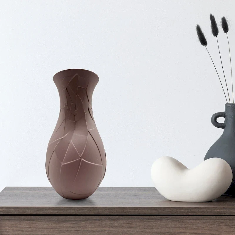 12 Inch Tall Ceramic Flower Vase