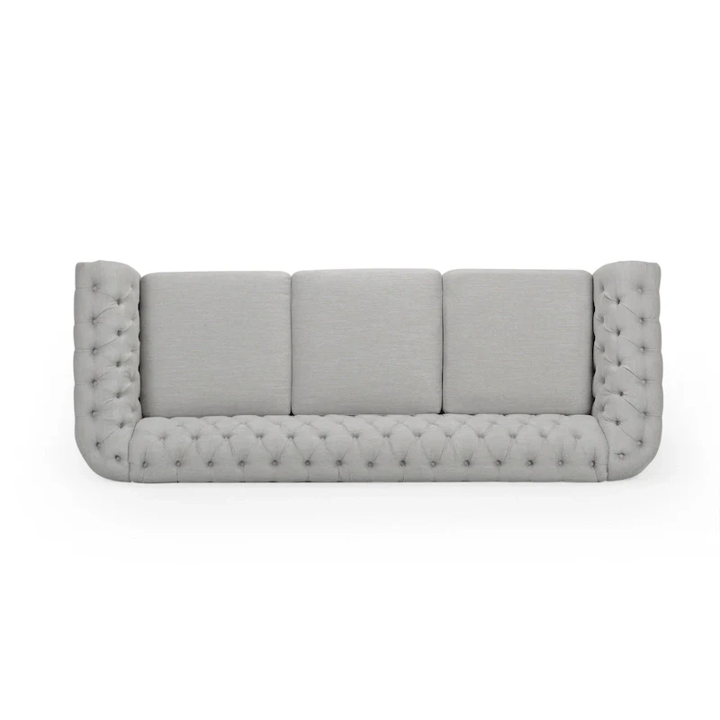 Tufted Chesterfield 3-Seat Sofa
