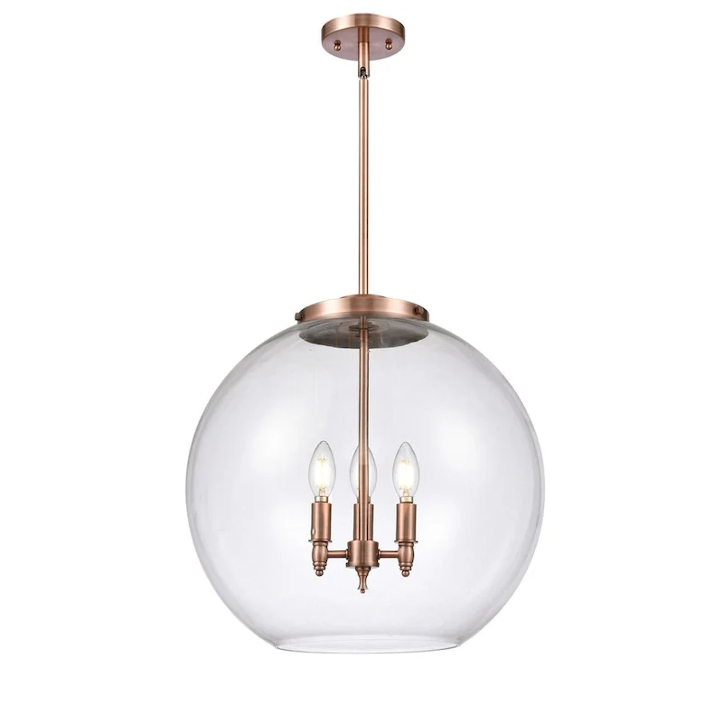 Innovations Lighting Athens - 3 Light 18  Pendant