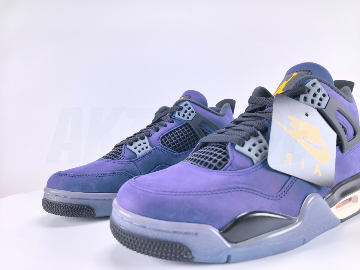 Air Jordan 4 Retro Lakers Imperial Purple - Aktrende