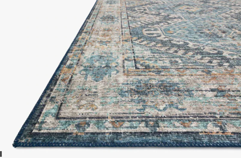 Skye Denim/Natural Rug