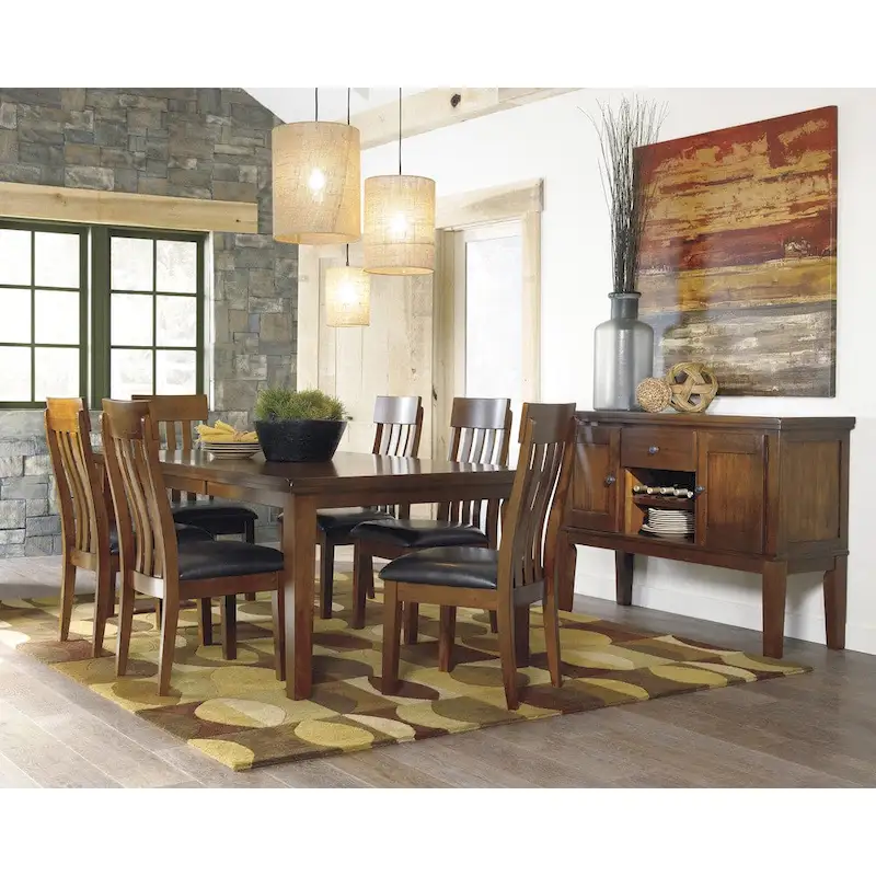 Rectangular Butterfly Extension Dining Table - 42 W x 78.13 D x 30 H