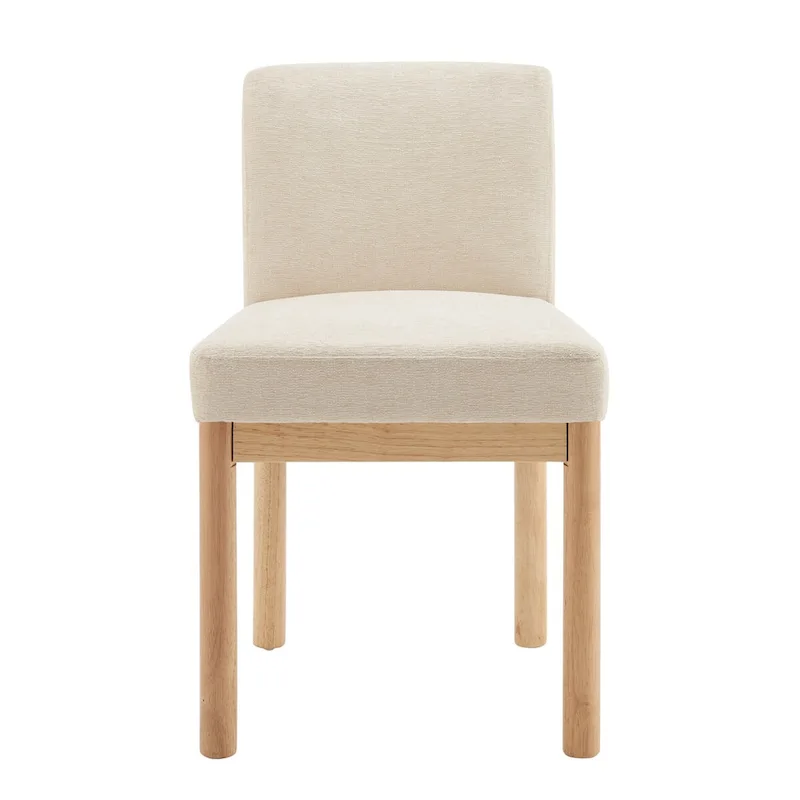 Bloomfield Chenille Low-Back / High-Back Dining Side Chair (Set of 2)