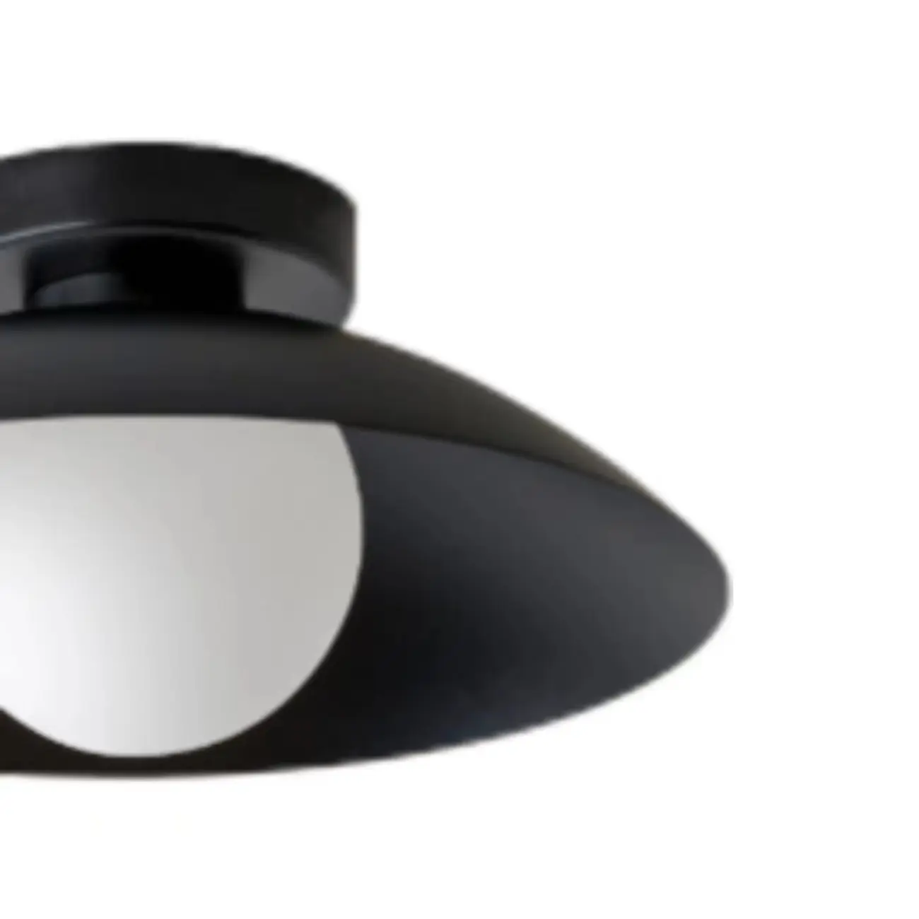 Mini Beige Dome Metal Modern Semi Flush Ceiling Light