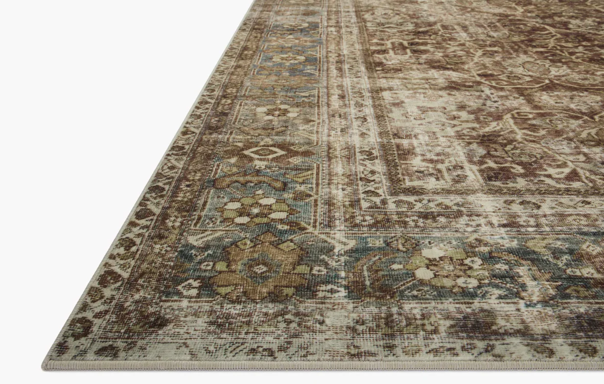 Sinclair Rust/ Lagoon Rug