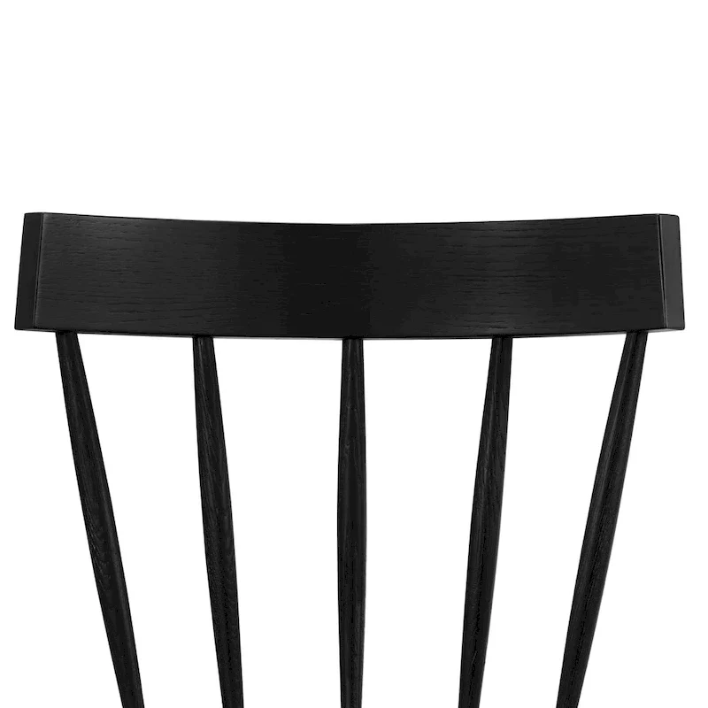 Hava Dining Chair - Solid Oak Wood with Spindle-Back