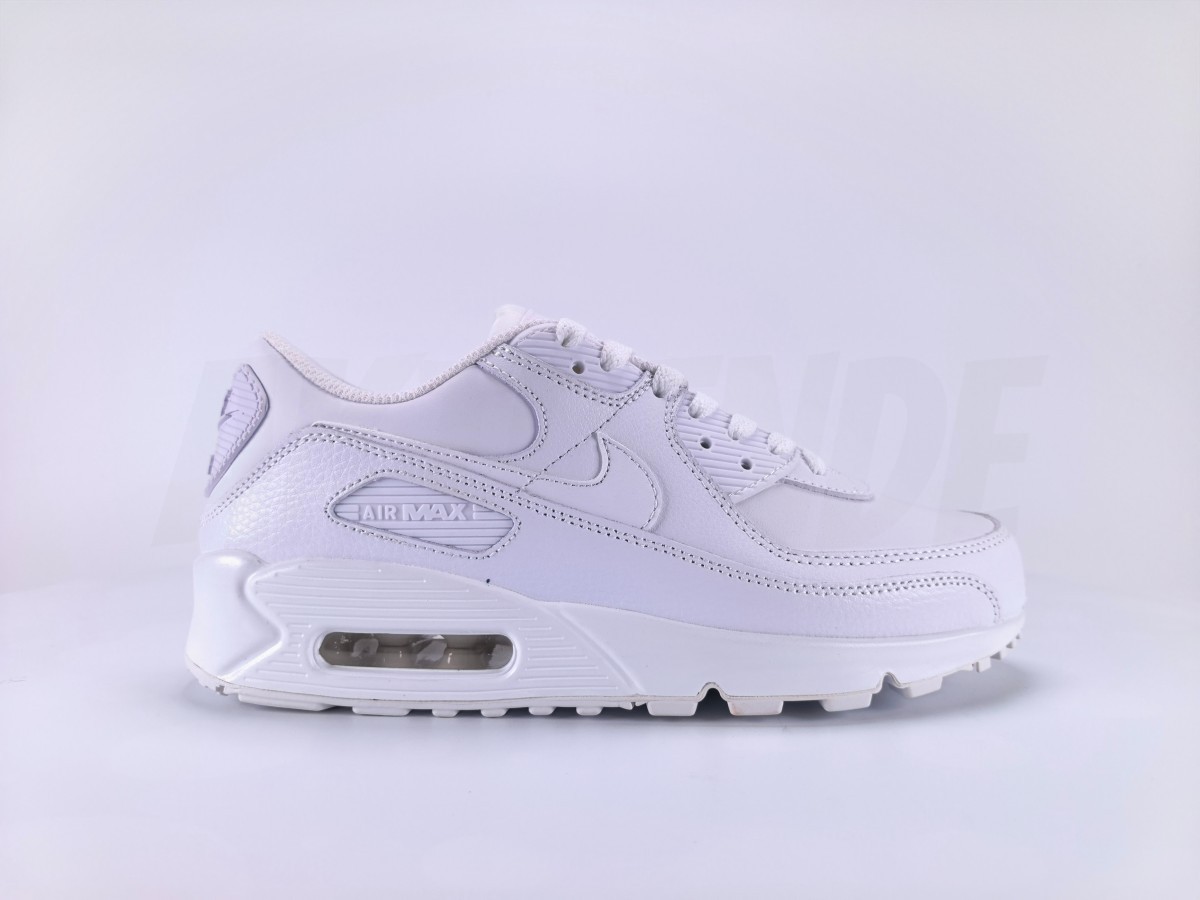Nike Air Max 90Leather Triple White - Aktrende
