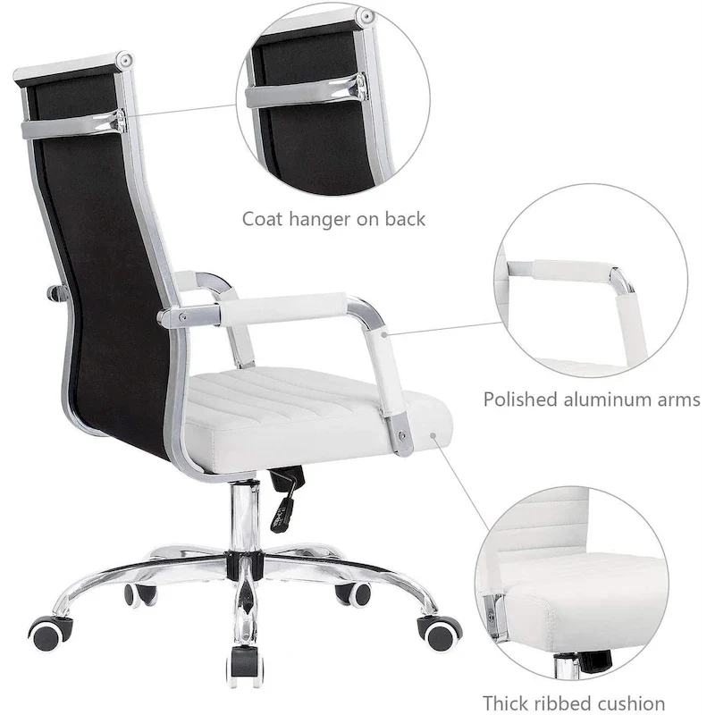 Homall Ribbed Office Chair Computer Desk Chair