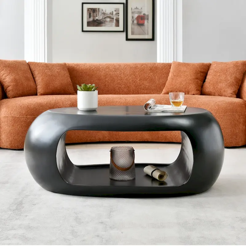 Modern Oval Coffee Table