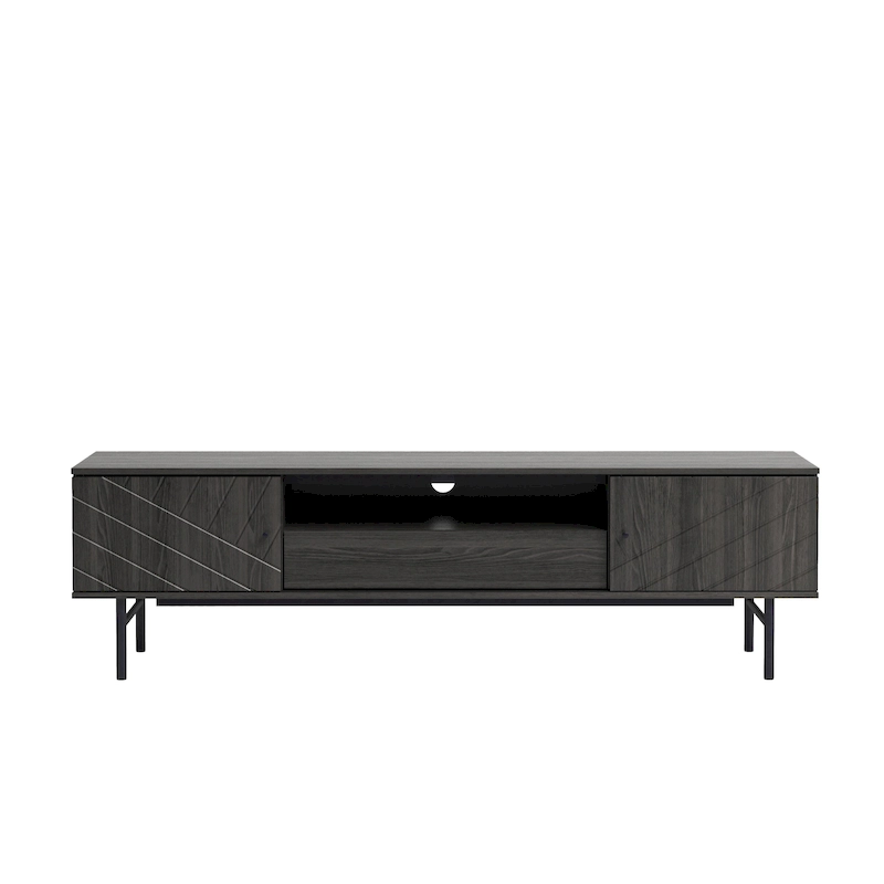 Studio London Amara 70.6 Media Console Oak Effect TV Stand