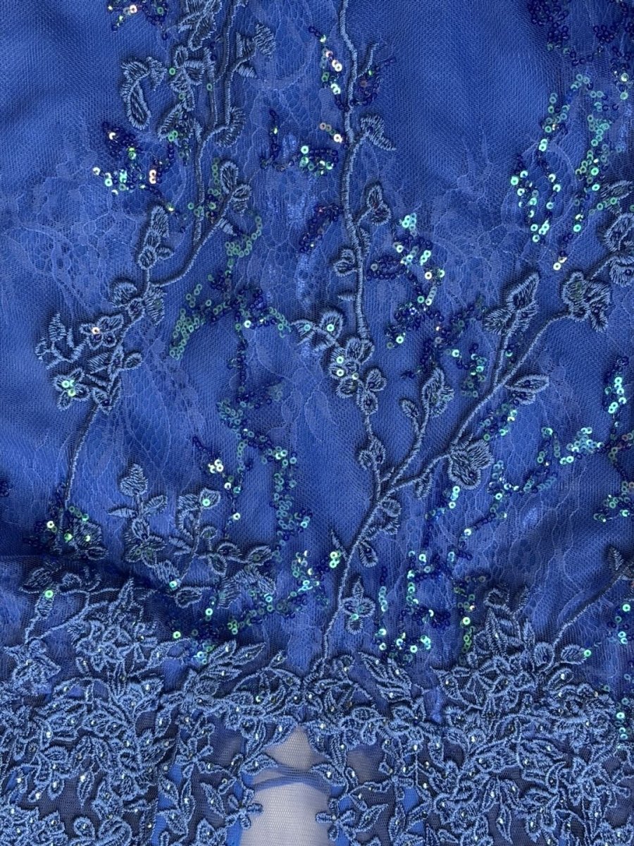 Royal Blue - Bodycon Sweetheart Lace Short Tight Homecoming Dresses with Appliques