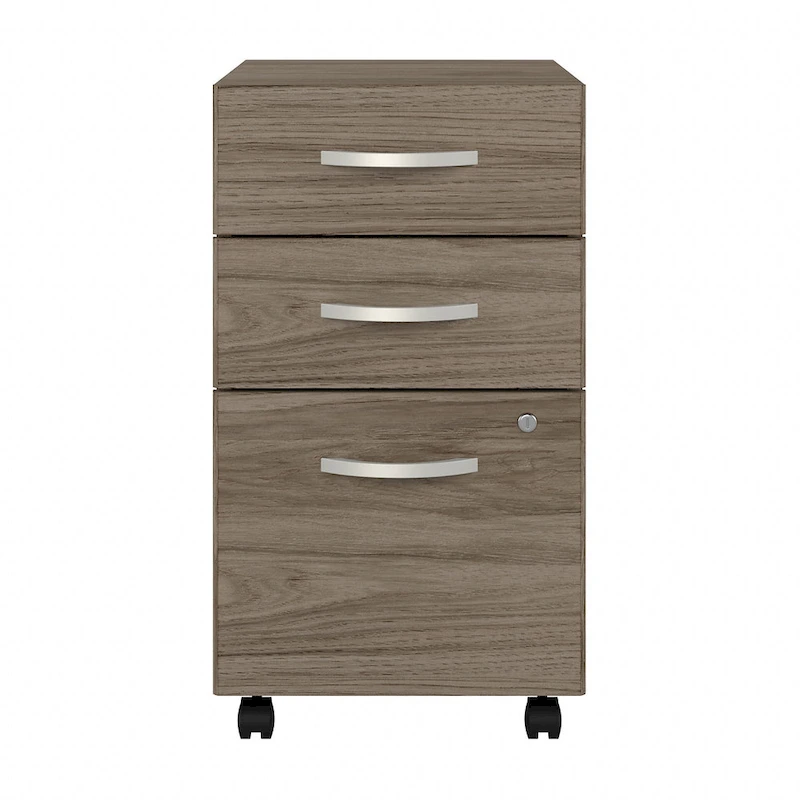 Hybrid 3 Drawer Mobile File Cabinet by Bush Business Furniture