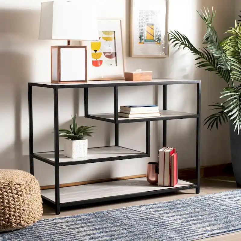 Fannye Geometric Console Table