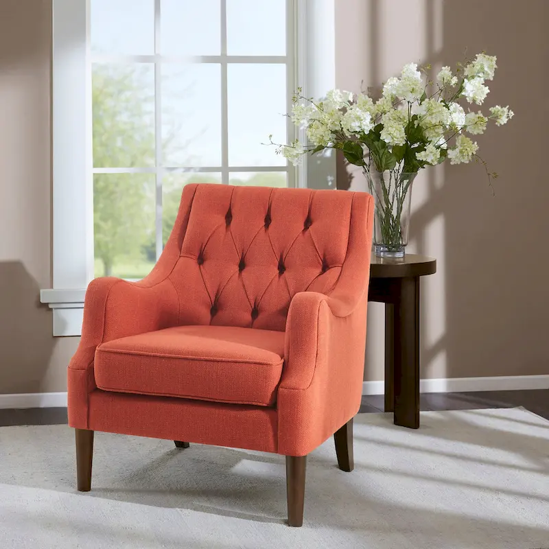 Button Tufted Chair