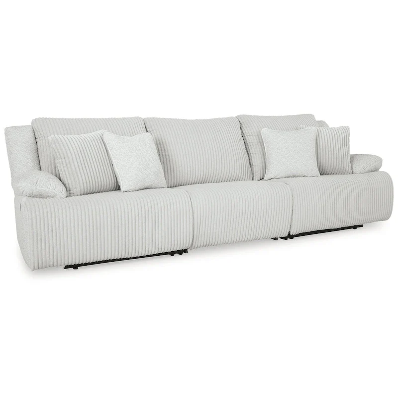 Signature Design by Ashley Top Tier 3-Piece Reclining Sectional Sofa - 128W x 40D x 41H