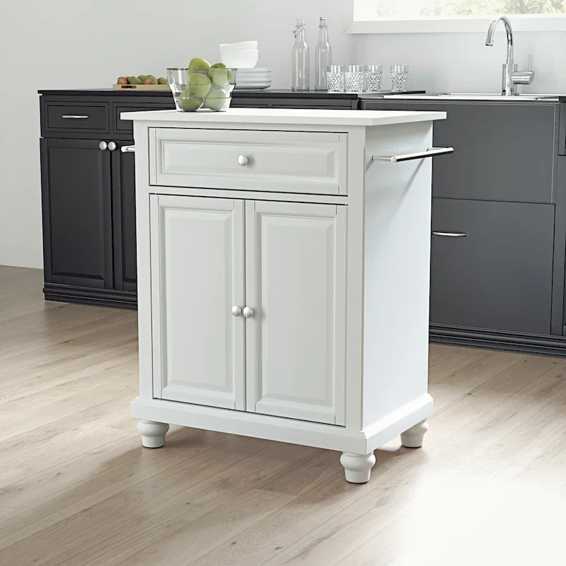 Crosley Cambridge Granite Top Portable Kitchen Island/Cart - 31W x 18D x 35H