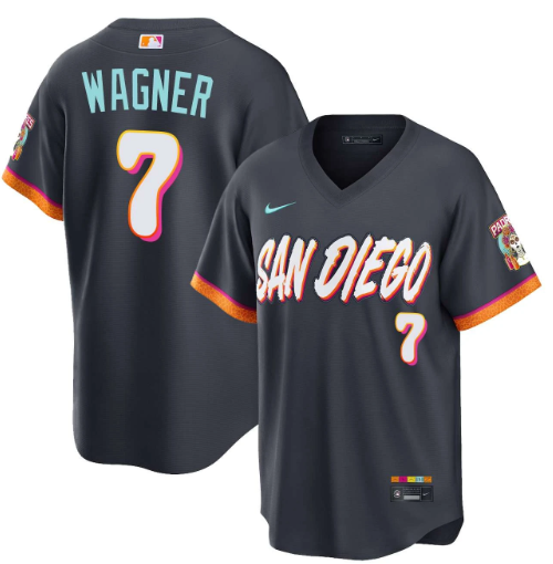 Will Wagner San Diego Padres City Connect Stadium Jersey