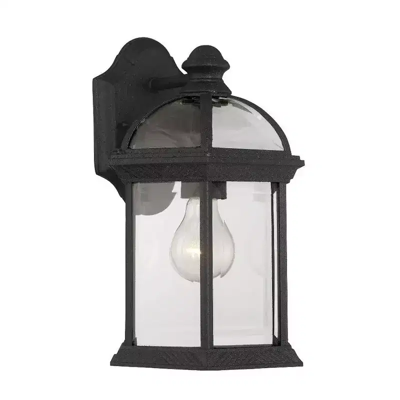 Savoy House Kensington 1 - Light Wall Light in Textured Black