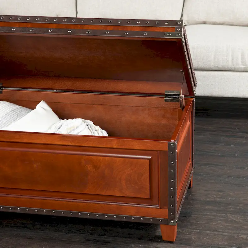 Wooden Trunk Coffee Table