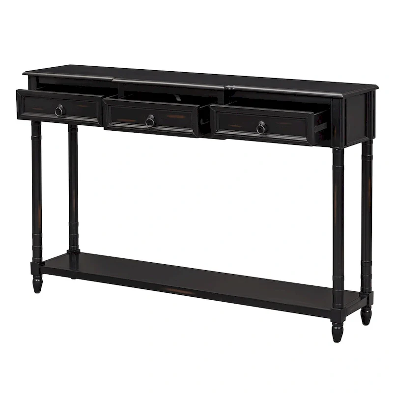 Console Table Sofa Table with Drawers