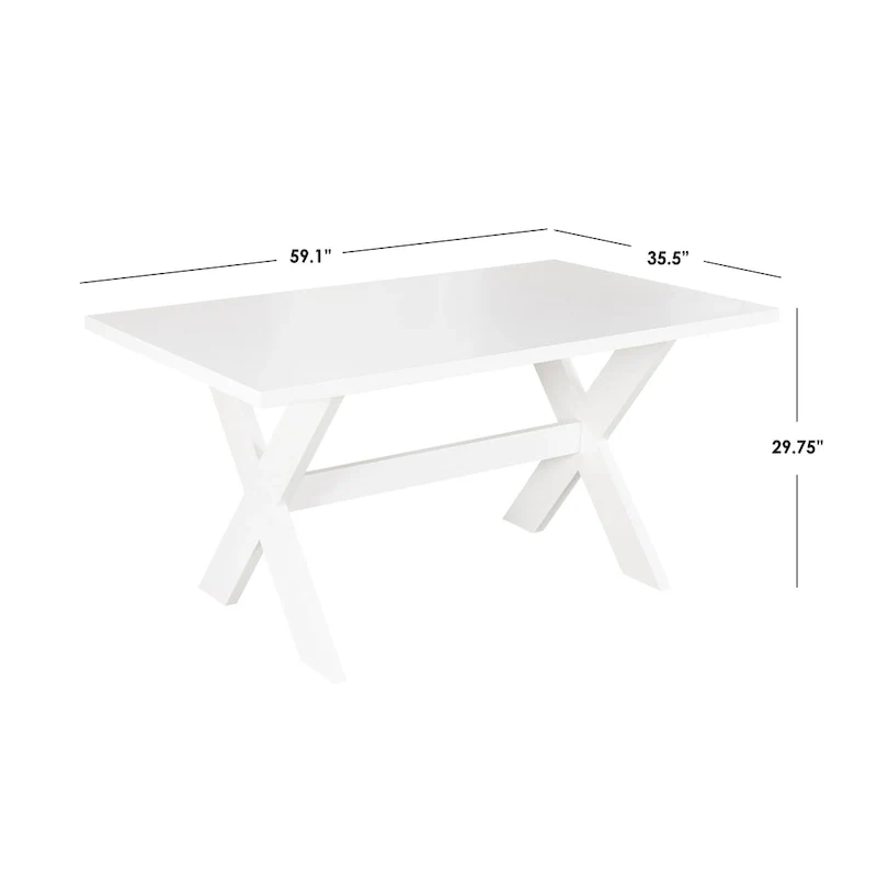 Sumner Dining Table with Dining Bench