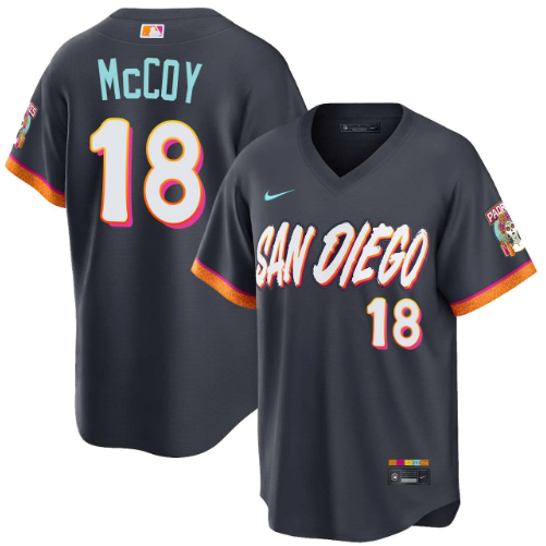 Mason McCoy San Diego Padres City Connect Stadium Jersey