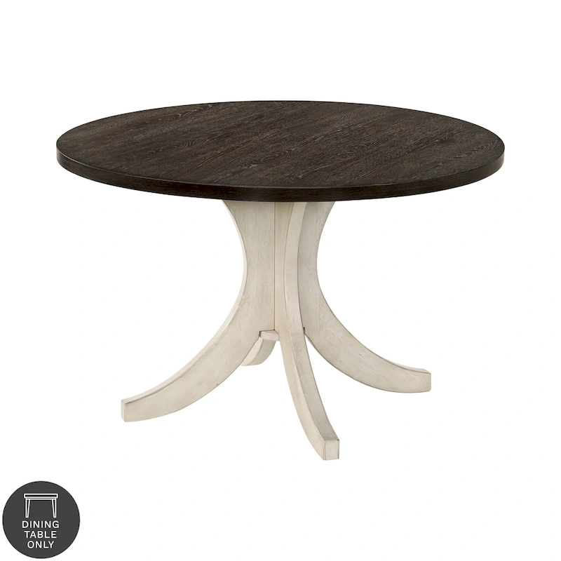 Furniture of America Joyfair Farmhouse White 47-inch Wood Dining Table