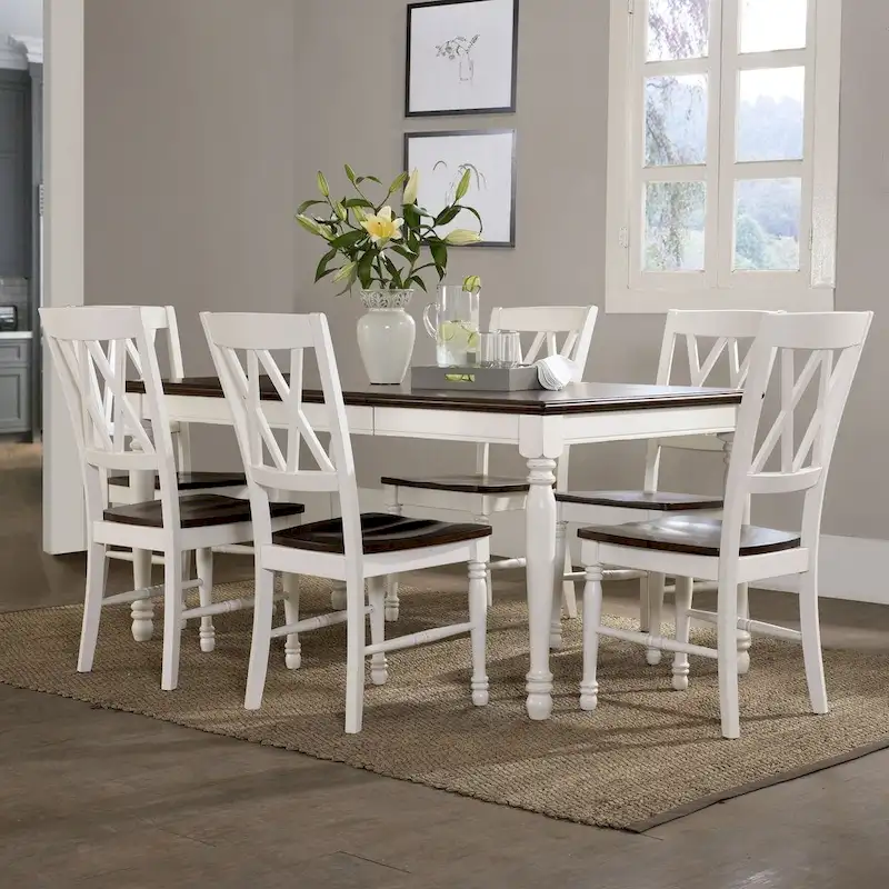 Shelby Dining in White