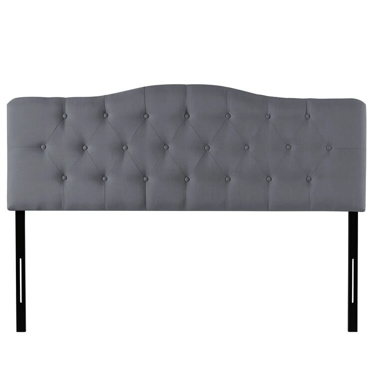 Cecilia Button Tufted Upholstered Headboard, Height Adjustable Headboards,Bed Backboard Premium Padded Fabric Headboard