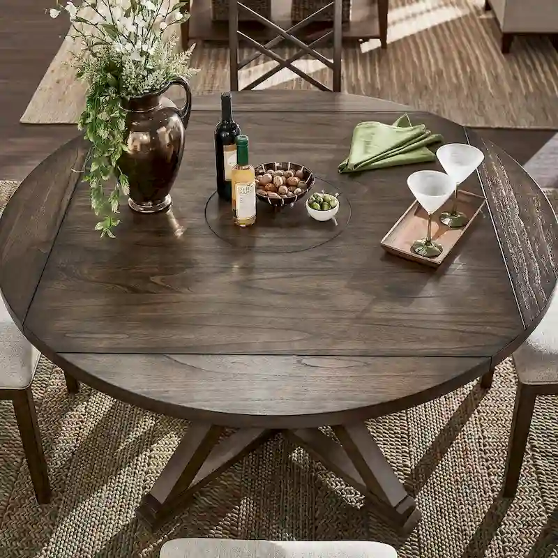 Garrison Espresso Convertible Dining Table