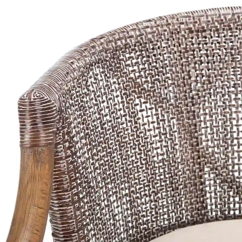 Rattan 30-inch Bar Stool - 22.3