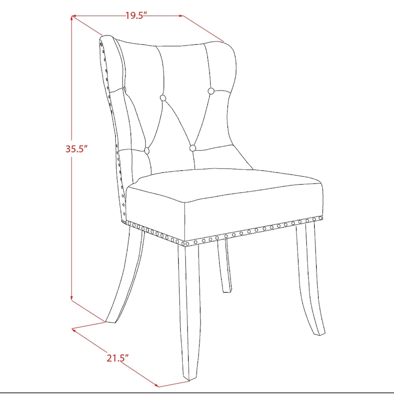 East West Furniture Kitchen Table Set- a Round Dining Table and Blue Linen Fabric Parson Chairs, Black(Pieces Options)