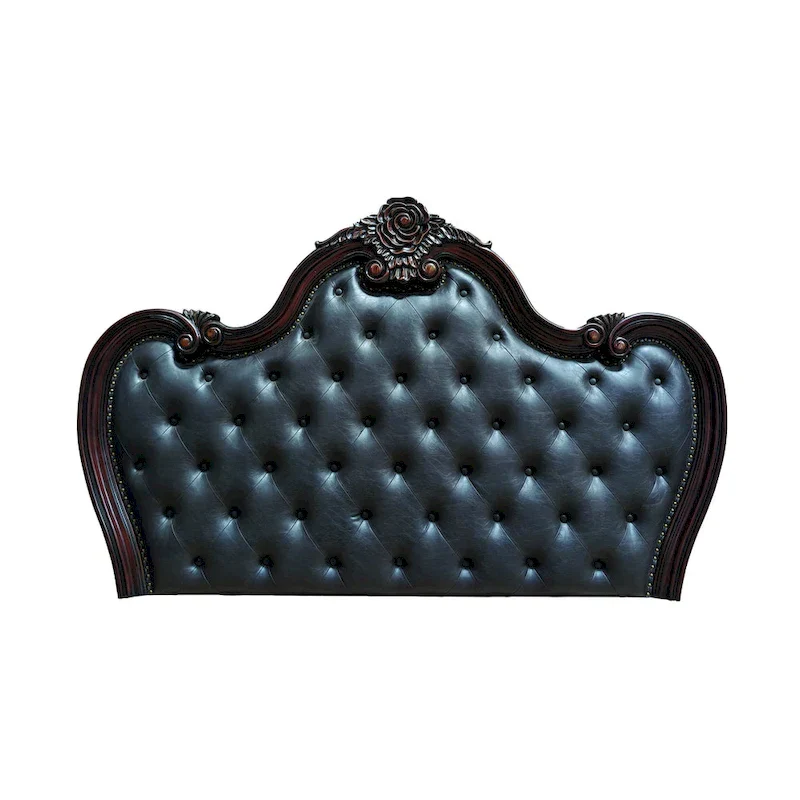 Furniture of America Eugene Traditional 6-Piece Solid Wood Panel Bedroom Set