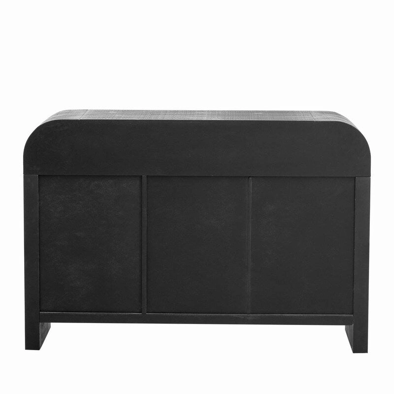 47.2 W Sideboard with Gold Handles and Adjustable Dividers - N/A