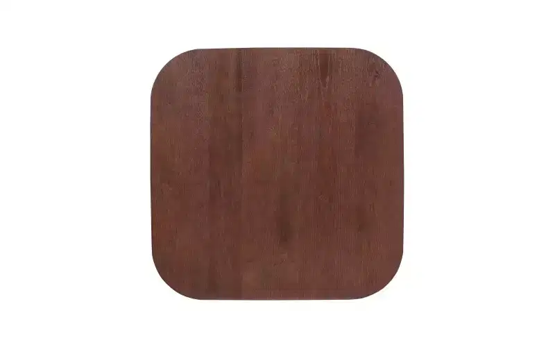 TUYOHW Solid Wood Kitchen Table for 2-4,35 Square Dining Table with Tapered Splayed Legs,Minimalist Table for Living Room,Apartment,Small Space