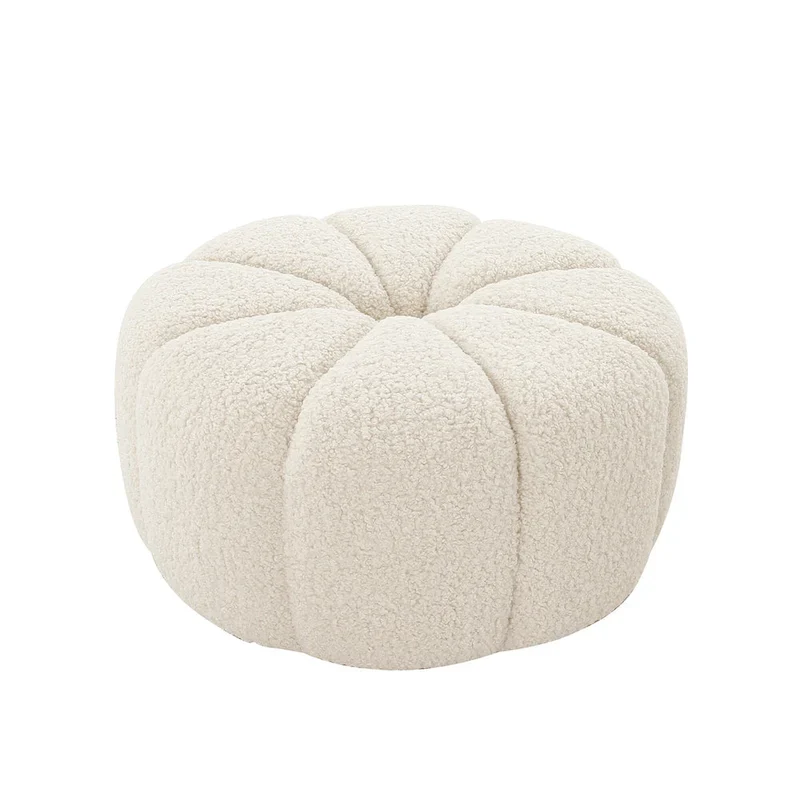 Boucle Ottoman, Cream
