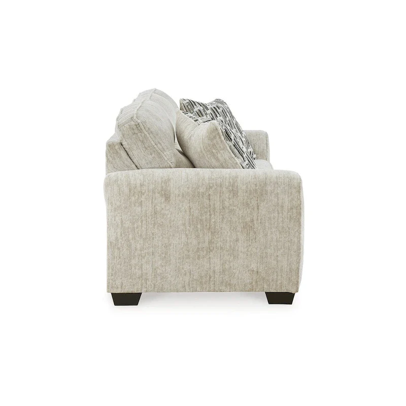 Lonoke Parchment Sofa - 90W x 38D x 40H
