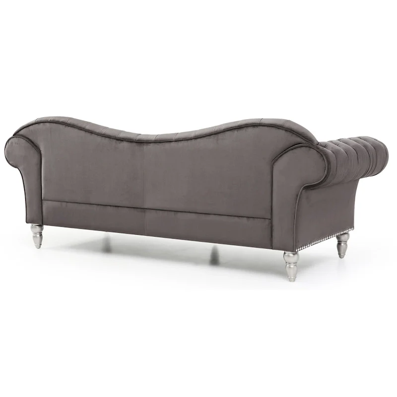 Wilshire Velvet Tufted Sofa