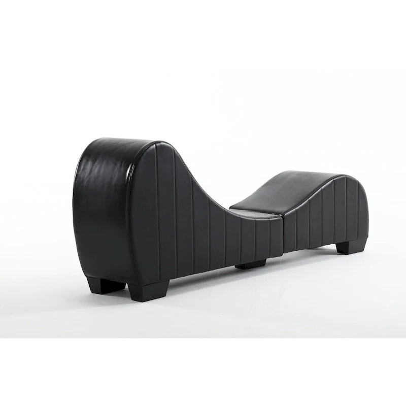 Modern Faux Leather Curved sofa