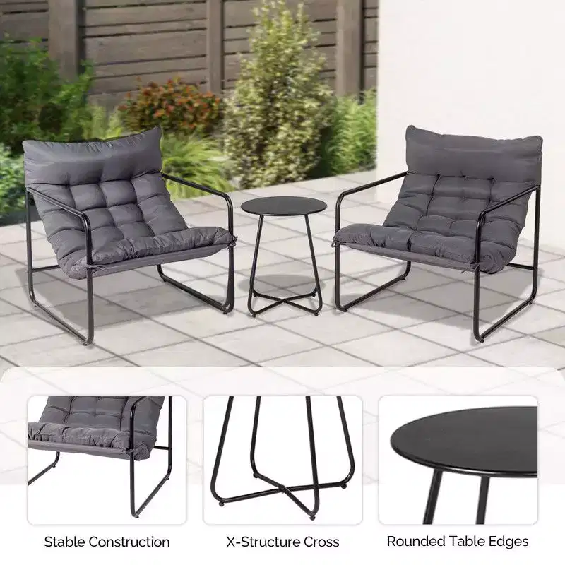 3 Piece Patio Bistro Set