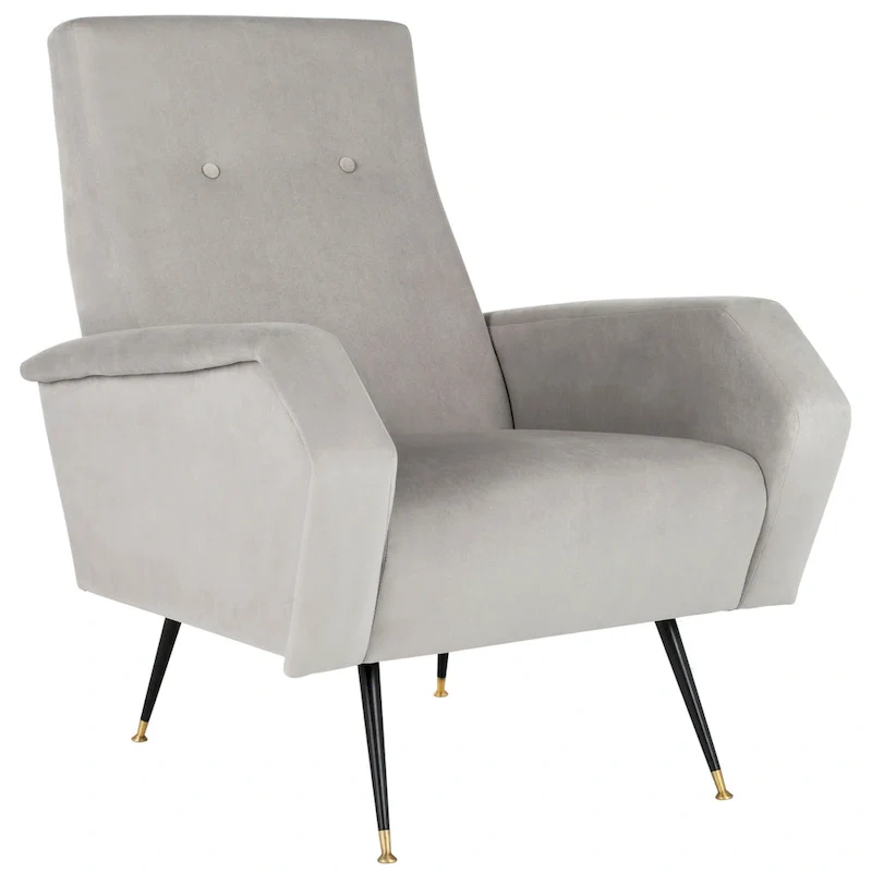SAFAVIEH Senja Mid-Century Modern Retro Club Chair - 27.5  x 34.8  x 37  - 28Wx35Dx37H