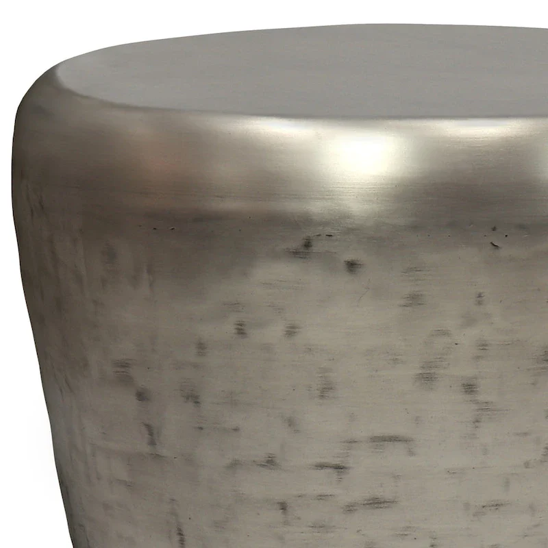 WYNDENHALL Beaton Industrial 20 inch Wide Metal Accent Side Table, Fully Assembled - 20 W x 20 D x 22 H