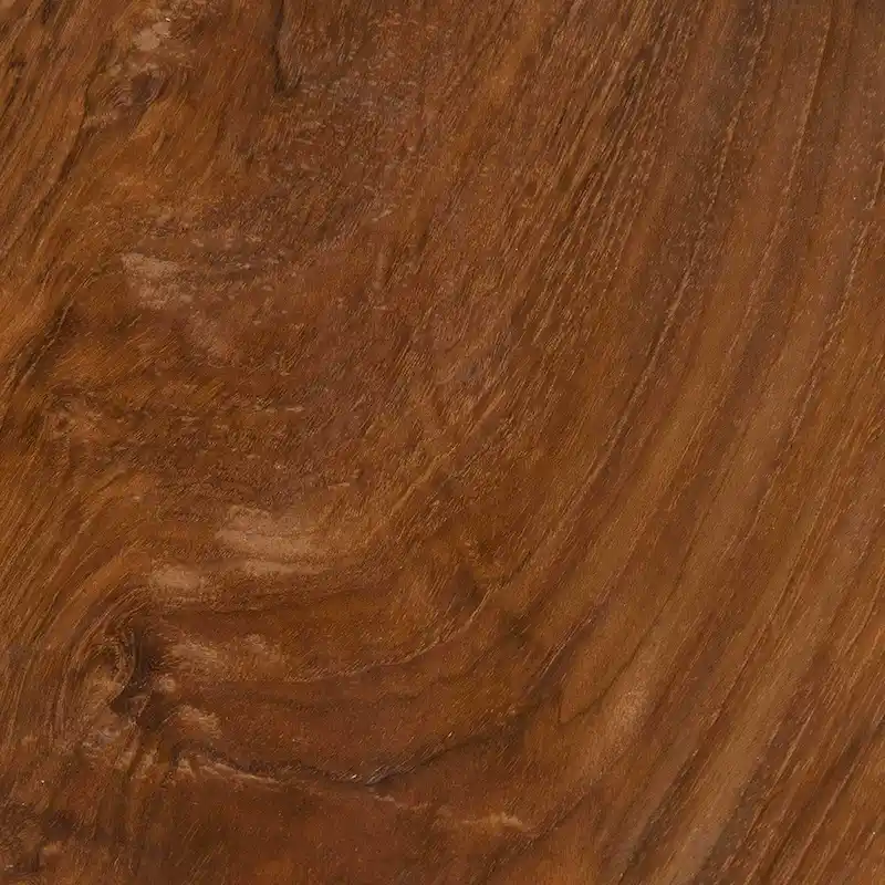 Stamped Metal And Wood Hourglass Accent Table by East at Main